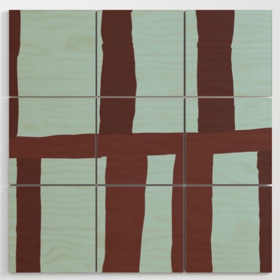 Old Odense V Wood Wall Art by Blerta
